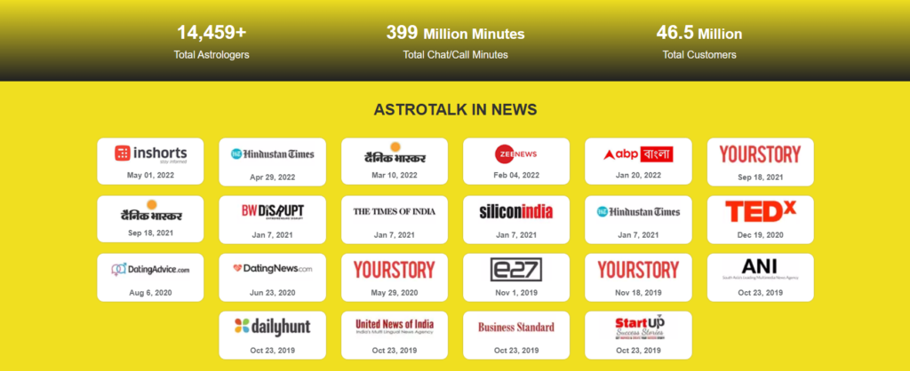 ASTROTALK IN NEWS